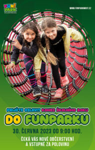 Plakát: Konec školního roku - Funpark