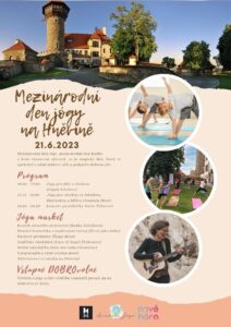 Plakát: Mezinárodní den jógy na Hněvíně