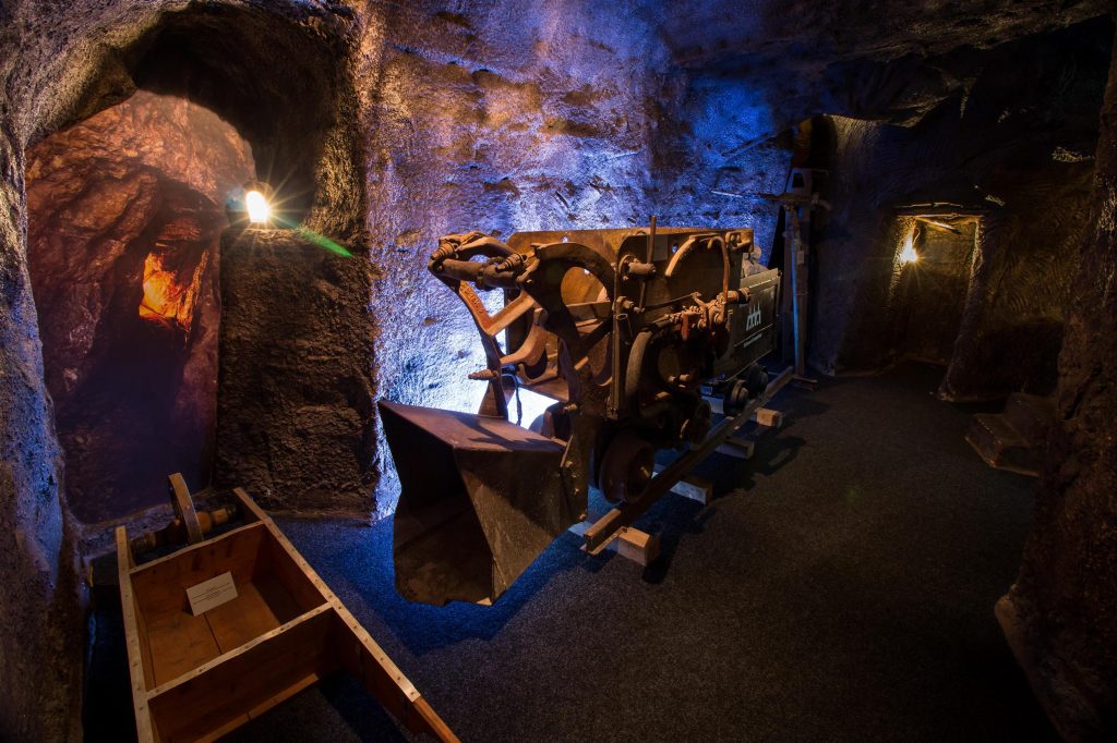 Fotografie: Podkrušnohorské technické muzeum, vnitřní prostory