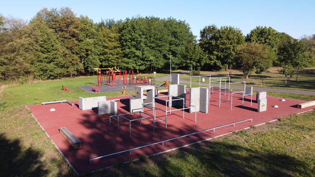 Fotografie: Workoutové a Parkourové hřiště